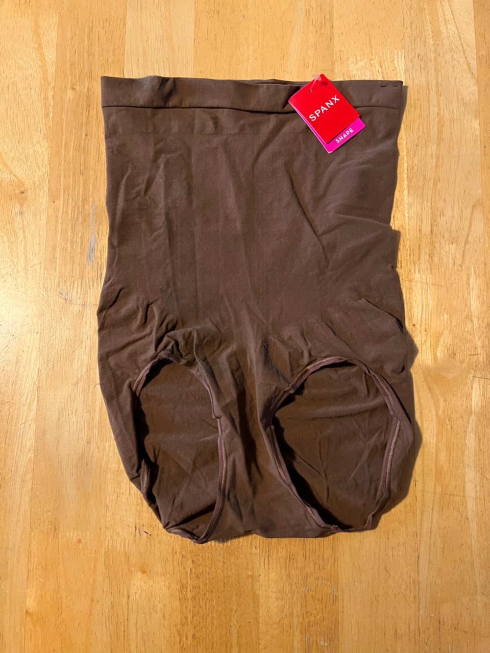 SPANX Chestnut Brown High-Waist Brief